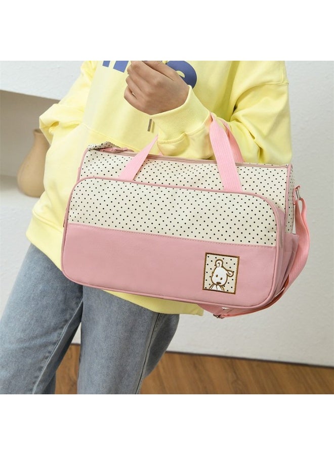 MIXDE Parent child travel mommy bag casual fashion crossbody bag household multifunctional large capacity handbag waterproof shoulder bag - Image 2